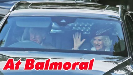Beaming King Charles visits Princess Anne's rural wedding venue