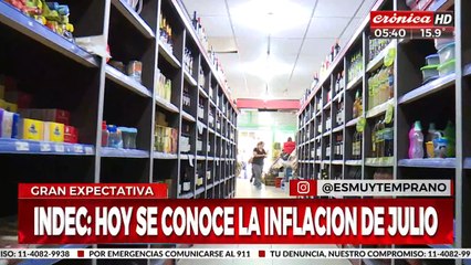 Economía al rojo vivo: gran expectativa por los números de inflación de julio