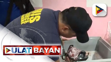 Kilo-kilong frozen meat sa isang tindahan sa Quezon City, nakumpiska