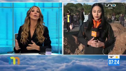 Bloqueo indefinido en el km 20 de la Doble Vía a la Guardia