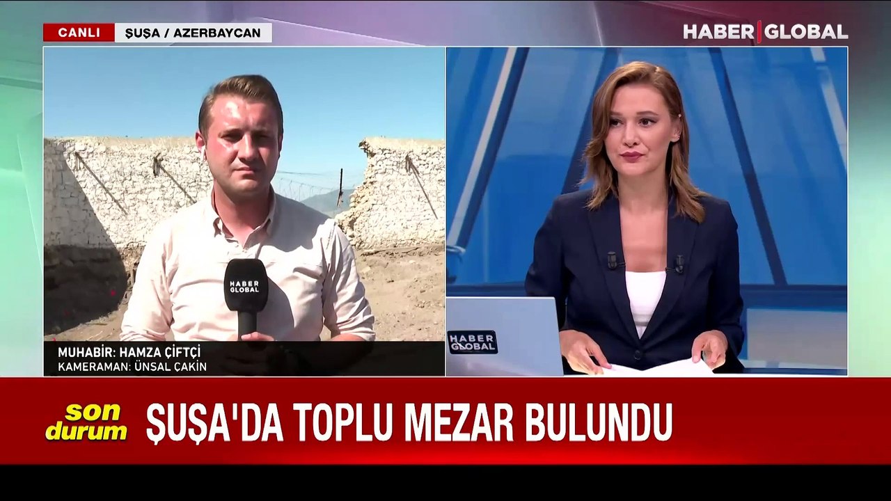 Şuşa'da toplu mezar bulundu: Haber Global ekibi bölgeyi görüntüledi