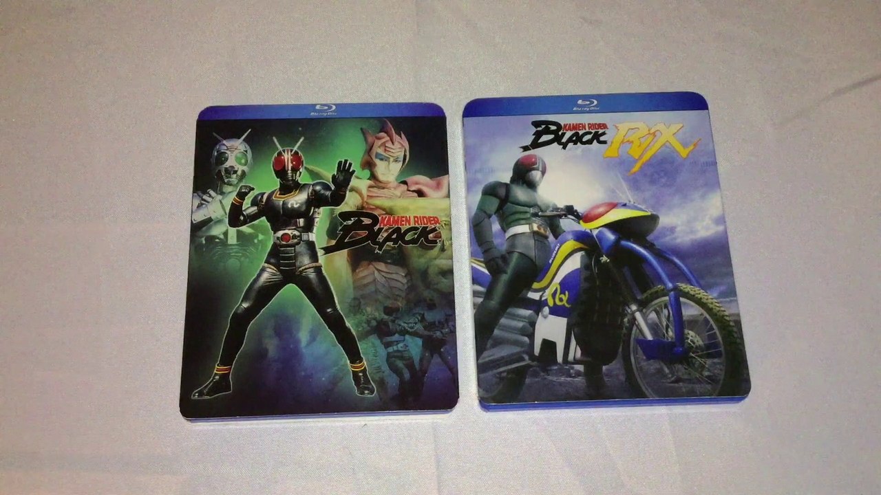 Kamen Rider Black & Black RX Blu-Ray Unboxings