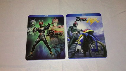 Kamen Rider Black & Black RX Blu-Ray Unboxings