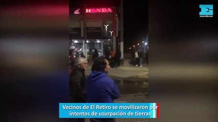 Vecinos de El Retiro se movilizaron por intentos de usurpación de tierras