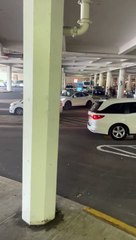 Tesla Driver Runs Over Charging Station and Drags It Away