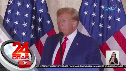 Dating U.S. Pres. Donald Trump, muling kinasuhan kaugnay sa tangkang pagbabaligtad umano sa resulta ng 2020 elections | 24 Oras