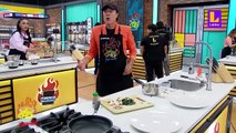 Rocky Belmonte se corta el dedo y es retirado de 'El Gran Chef Famosos'.