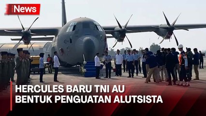 Kemenhan Serahkan Hercules C-130J ke TNI AU, Bentuk Penguatan Alutsista Indonesia