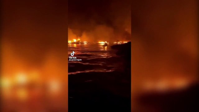 Paroles donnant la chair de poule du gouverneur d'Hawaï, où le nombre de morts ne cesse d'augmenter : faites savoir à ceux qui viennent ici qu'ils marchent sur les ossements des morts