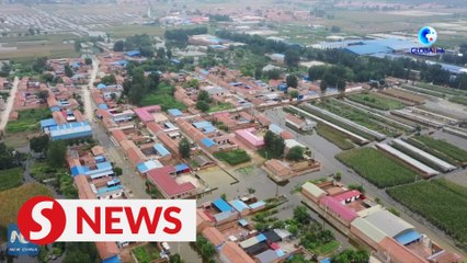 Flood-affected regions in northern China step up efforts to restore normalcy