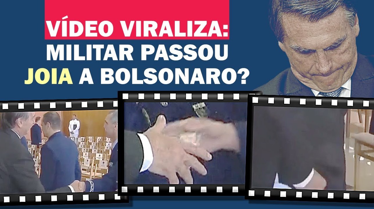 CONFIRA: BOLSONARO RECEBEU O OBJETO E BOTOU NO BOLSO... | Cortes 247