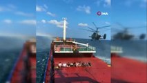 Rus askerlerinin Türk gemisine girdiği anların görüntüleri yayınlandı!