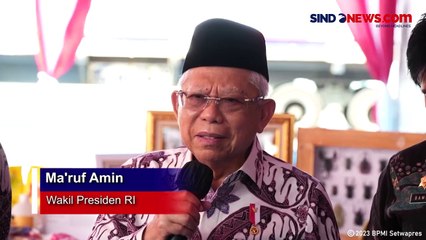 Respon Wapres Ma'ruf tentang Pegawai PT KAI Terlibat Terorisme