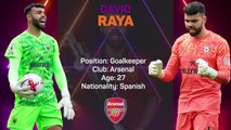 Opta Profile - David Raya