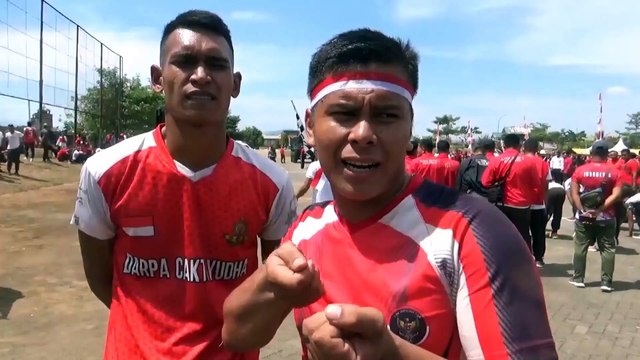 Meriahkan Lomba 17 Agustus TNI Gelar Lomba Tarik Panser Badak!