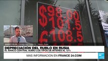 Informe desde Moscú: Banco Central de Rusia eleva tipos de interés para enfrentar la inflación