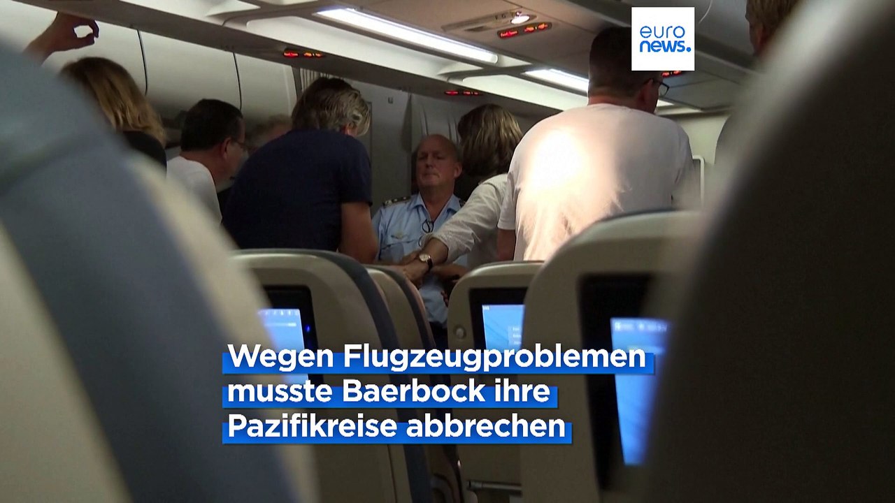 Baerbock kehrt um: Pazifik-Reise nach Pannenflügen abgebrochen