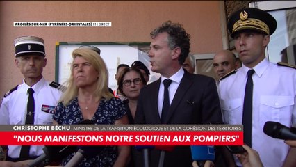 Christophe Béchu : «Cette solidarité, dans des moments comme ça, elle nous rend fier de ces liens qui peuvent exister entre nous»