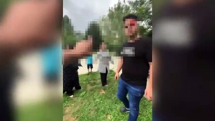 Kağıthane'de başıboş sokak köpeği tartışması kavgaya dönüştü! "Türbanından utan" diyerek kadınları aşağıladı