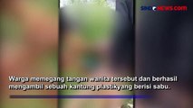 Warga Tangkap Wanita Terduga Bandar Sabu saat akan Transaksi di Medan