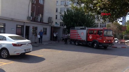 İzmir'de Hastane Zemin Katında Yangın Çıktı