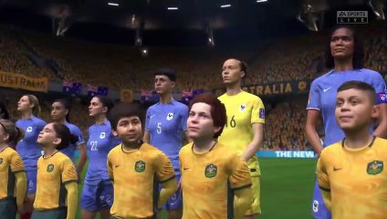 Australia vs France Woman World Cup Quarter Finals FIFA 23