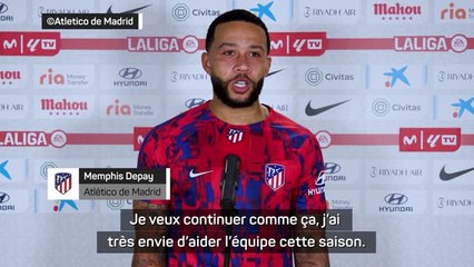Atlético de Madrid - Depay : “Nous avons rendus heureux et fiers les fans”