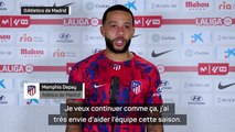 Atlético de Madrid - Depay : “Nous avons rendus heureux et fiers les fans”