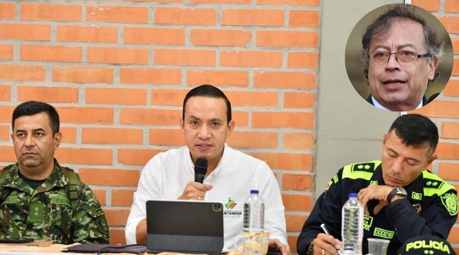 Le pedimos al Gobierno Nacional que no nos deje solos : Mauricio Aguilar, gobernador de Santander