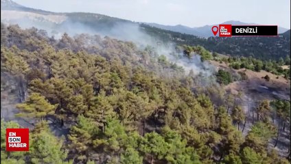 Denizli’deki orman yangını kontrol altına alındı