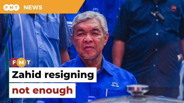 Zahid’s resignation alone not enough to reform Umno, say experts