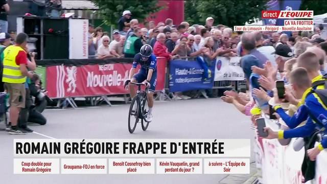 Grégoire : « Je voulais vraiment gagner » - Cyclisme - Tour du Limousin