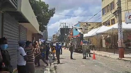 Estado de edificio Toledo tras explosión en San Cristóbal
