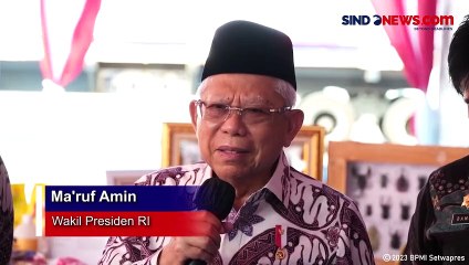 Respon Wapres Ma'ruf tentang Pegawai PT KAI Terlibat Terorisme