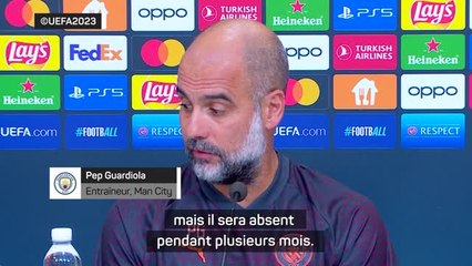 Man. City - Guardiola : “De Bruyne sera absent trois ou quatre mois”