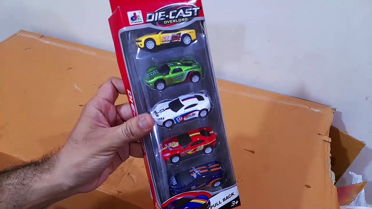 Unboxing and Review of Collections Metal Push Back Die Cast Car with Plastic Parts for gift