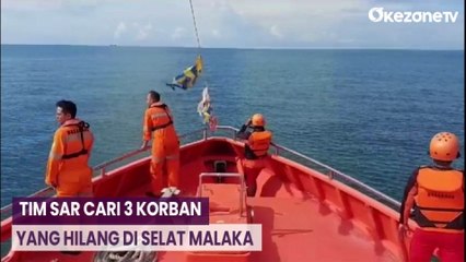 Kapal Tenggelam di Selat Malaka, 11 Penumpang Selamat 3 Masih Hilang