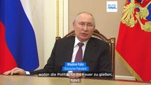 Putin: Der Westen tut alles, um den Konflikt noch weiter anzuheizen