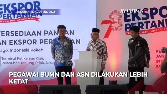 Wapres Maruf Amin Minta Seleksi Pegawai BUMN Lebih Ketat, Jangan seperti Kasus KAI