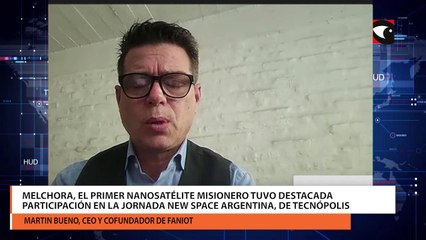 Melchora, el primer nanosatélite misionero tuvo destacada participación en la jornada New Space Argentina, de Tecnópolis