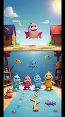Baby Shark's Ocean Adventure funny under water cartoons for kids and babies