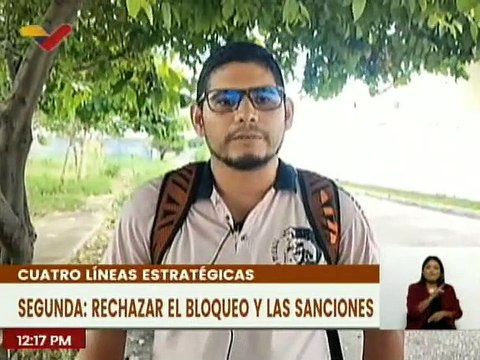 Ciudadanos rechazan bloqueo implementado arbitrariamente y resaltan su apoyo al pdte. Nicolás Maduro