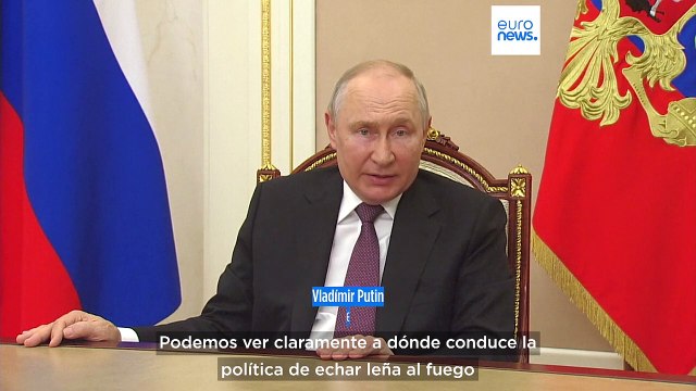 Rusia | Putin acusa a Occidente de alimentar el conflicto en Ucrania al invertir dinero y armas