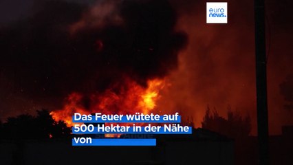 Campingplatz in Südfrankreich abgebrannt: Touristen kommen mit Schrecken davon