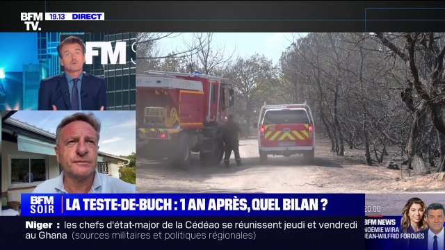 Nous avons retenu des leçons: la première, c'était de remettre de l'ordre dans la forêt , explique le maire de La Teste-de-Buch, Patrick Davet, un an après l'incendie qui a ravagé plus de 7000 hectares