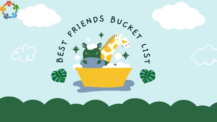 BEST FRIENDS BUCKET LIST |#kidslearning |#kidsstory | @FunTainment_FunTainment | #storytime #kids