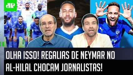 "NÃO É POSSÍVEL! Além do SALÁRIO, o Neymar no Al-Hilal VAI GANHAR..." OLHA as REGALIAS que CHOCARAM!