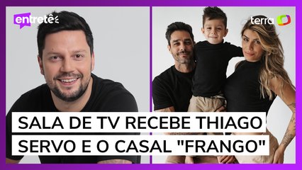 Sala de TV recebe Thiago Servo e casal recorde em realities