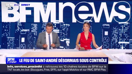 Incendie à Saint-André: une enquête ouverte par le parquet de Perpignan pour "destruction volontaire par incendie" (information BFMTV)
