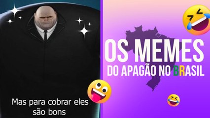 MEMES iluminam BRASIL durante APAGÃO NACIONAL